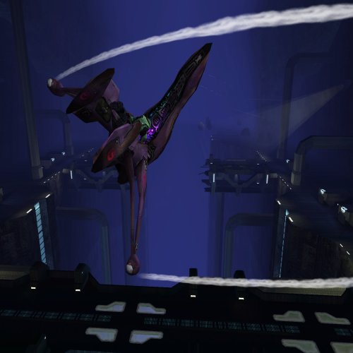 Master Chief Flying a Banshee